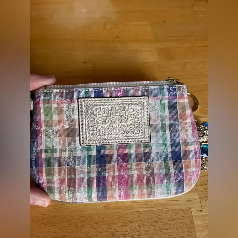 Coach stylish plaid